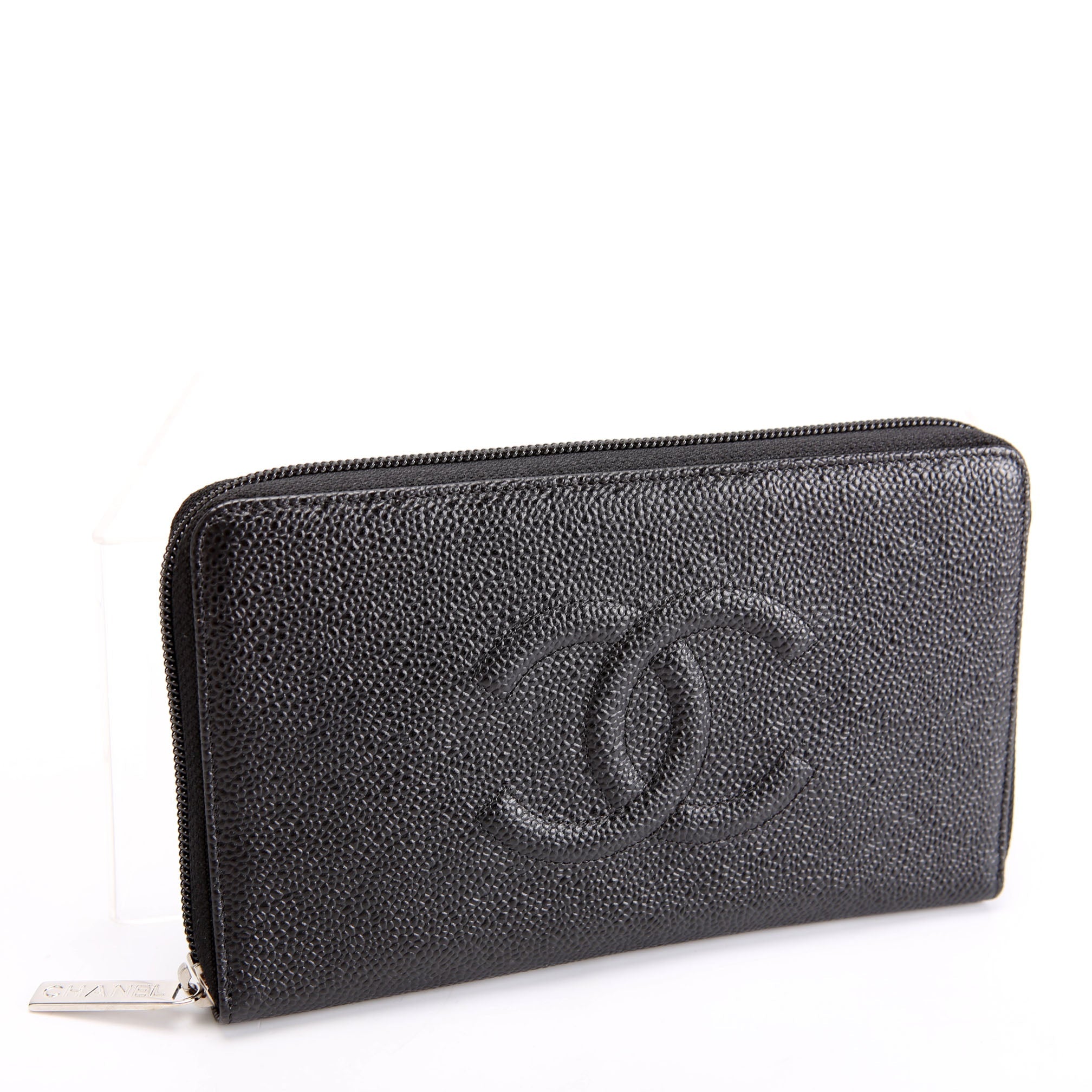 Timeless CC Zip Around Organizer Wallet 17M Black