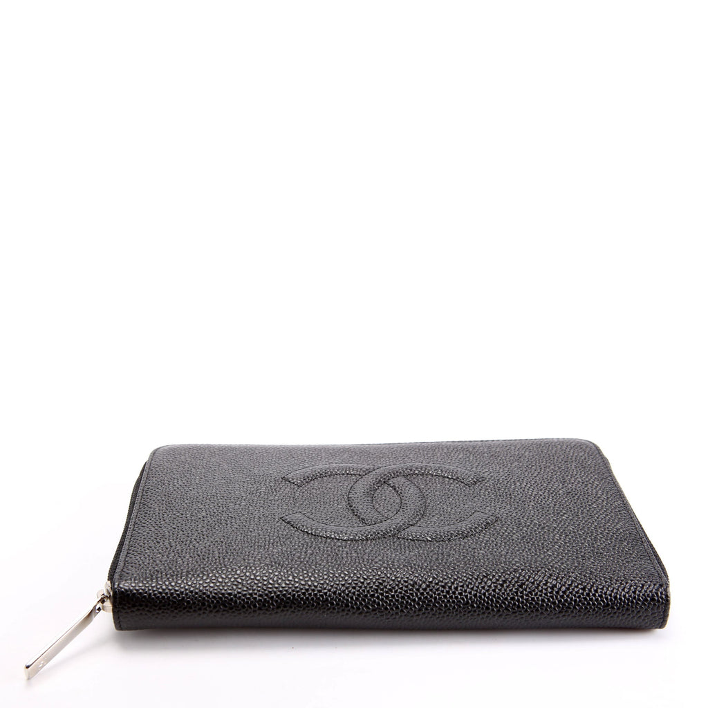 Timeless CC Zip Around Organizer Wallet 17M Black