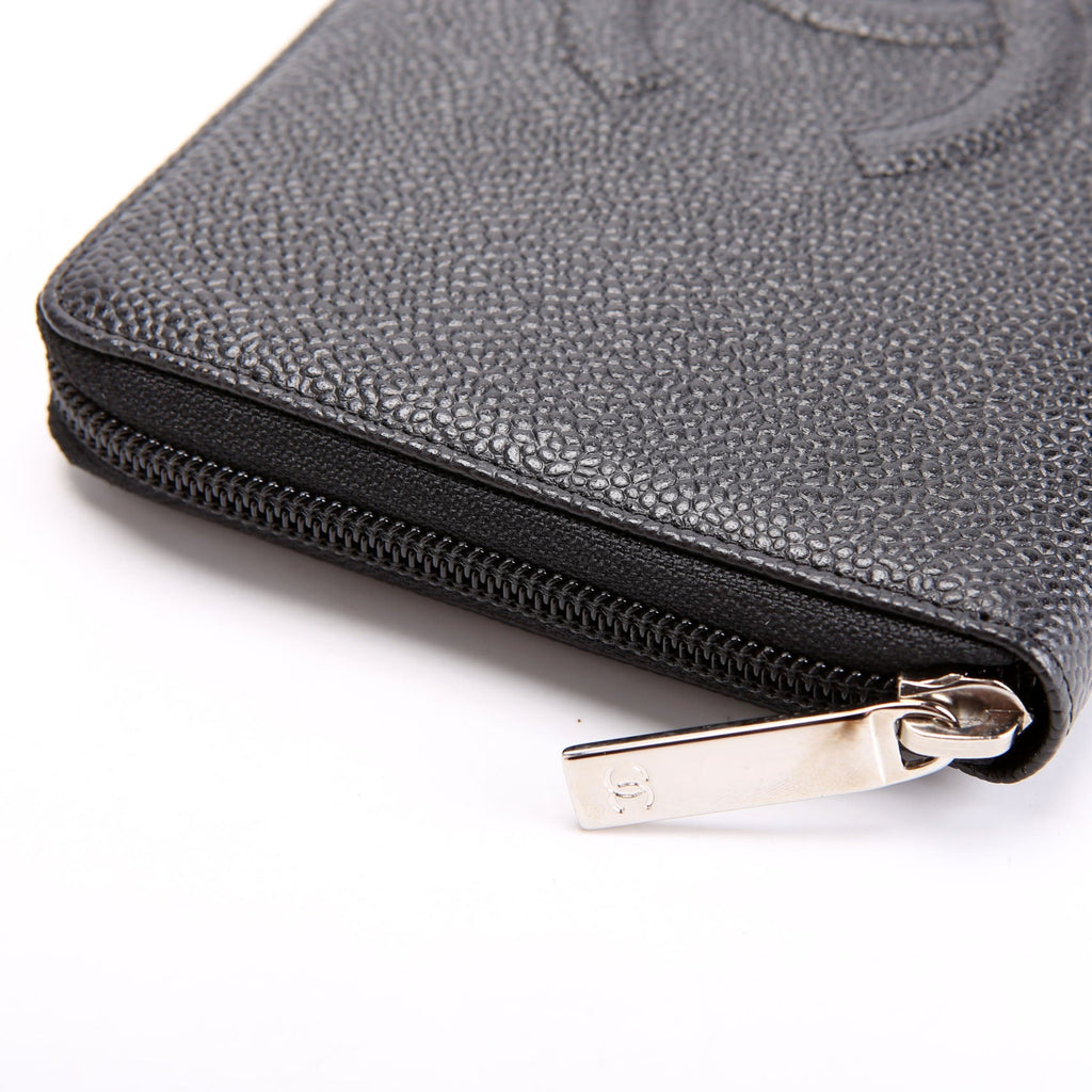 Timeless CC Zip Around Organizer Wallet 17M Black