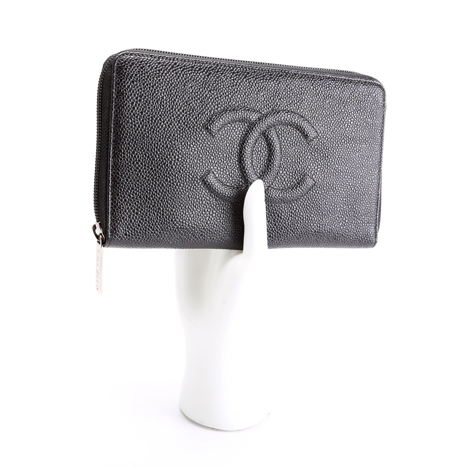 Timeless CC Zip Around Organizer Wallet 17M Black