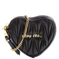 Materrace Heart Coin Purse Black/Gold