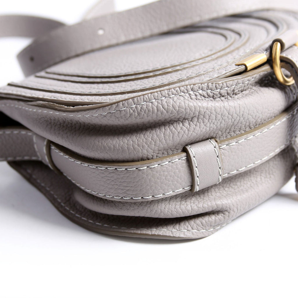 Marcie Saddle Bag Crossbody Small Gray