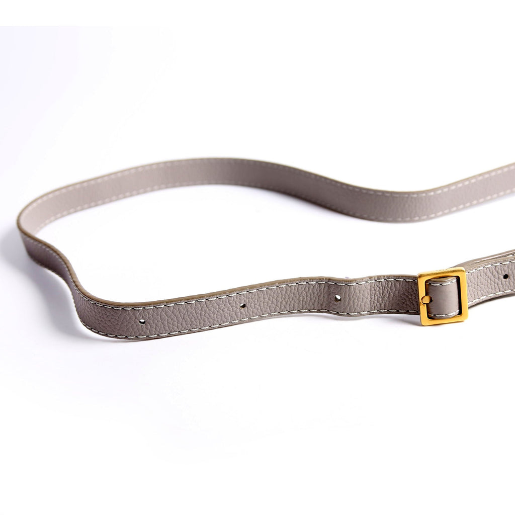 Marcie Saddle Bag Crossbody Small Gray