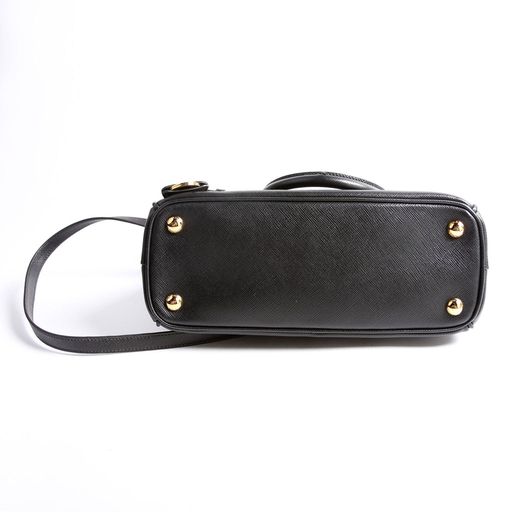 Saffiano Galleria Small Black