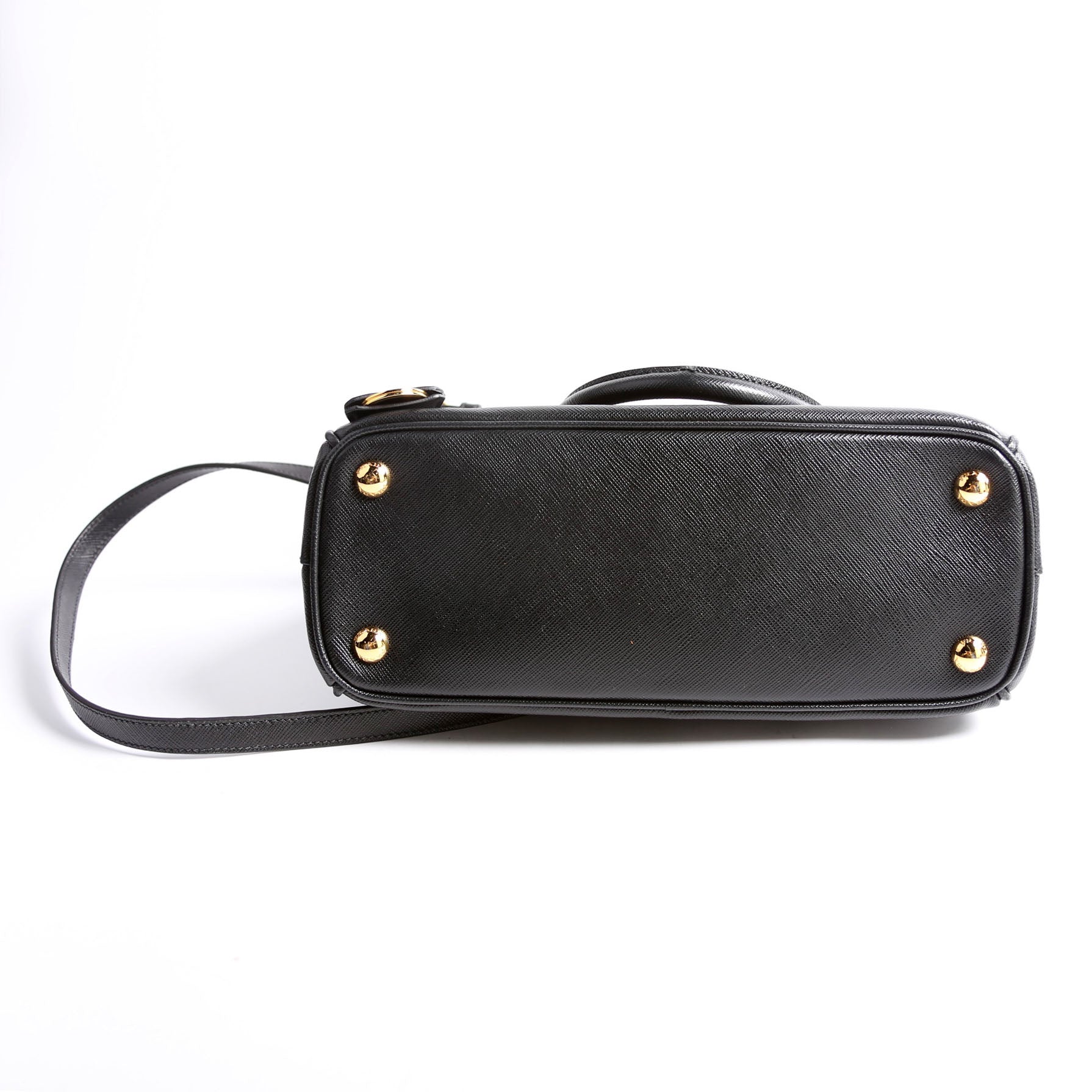 Saffiano Galleria Small Black