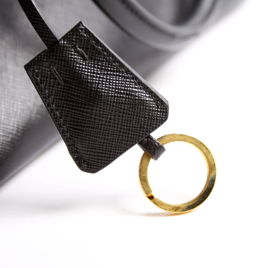 Saffiano Galleria Small Black