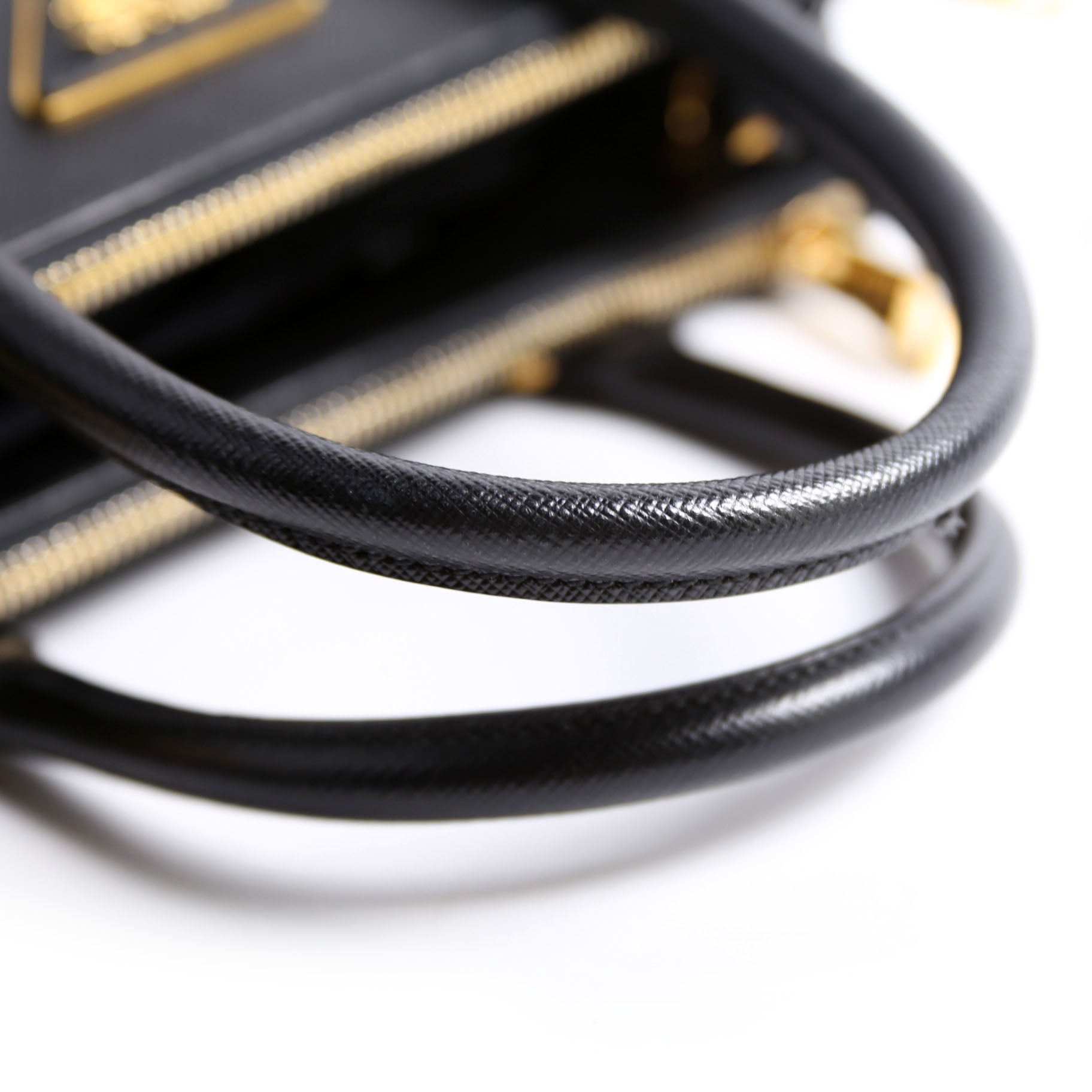 Saffiano Galleria Small Black