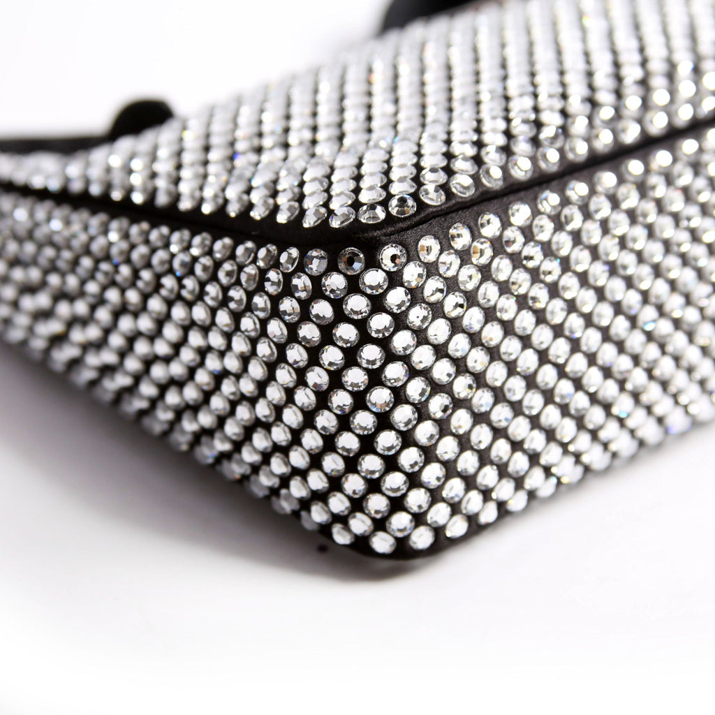 Prada 1BC515 Satin Crystal Re-Edition 2000 Mini Bag