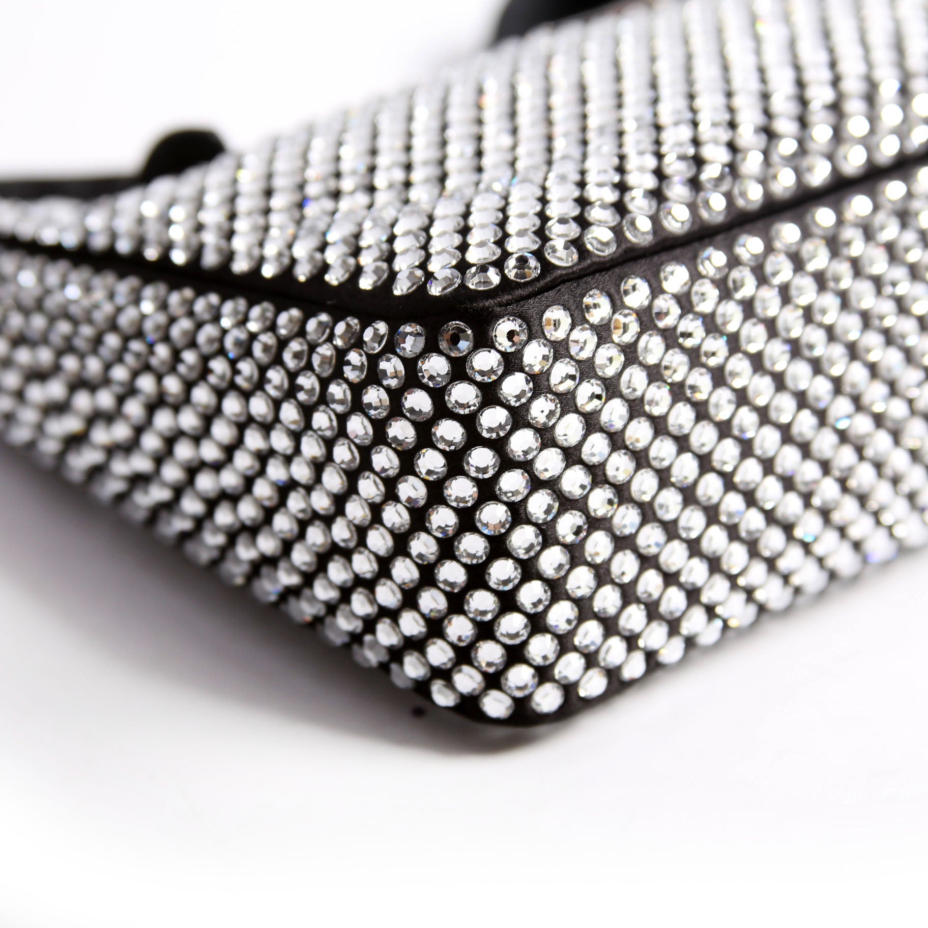 Prada 1BC515 Satin Crystal Re-Edition 2000 Mini Bag