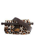 Fendi 8BR600 Leopard Print Baguette Calfskin Hair