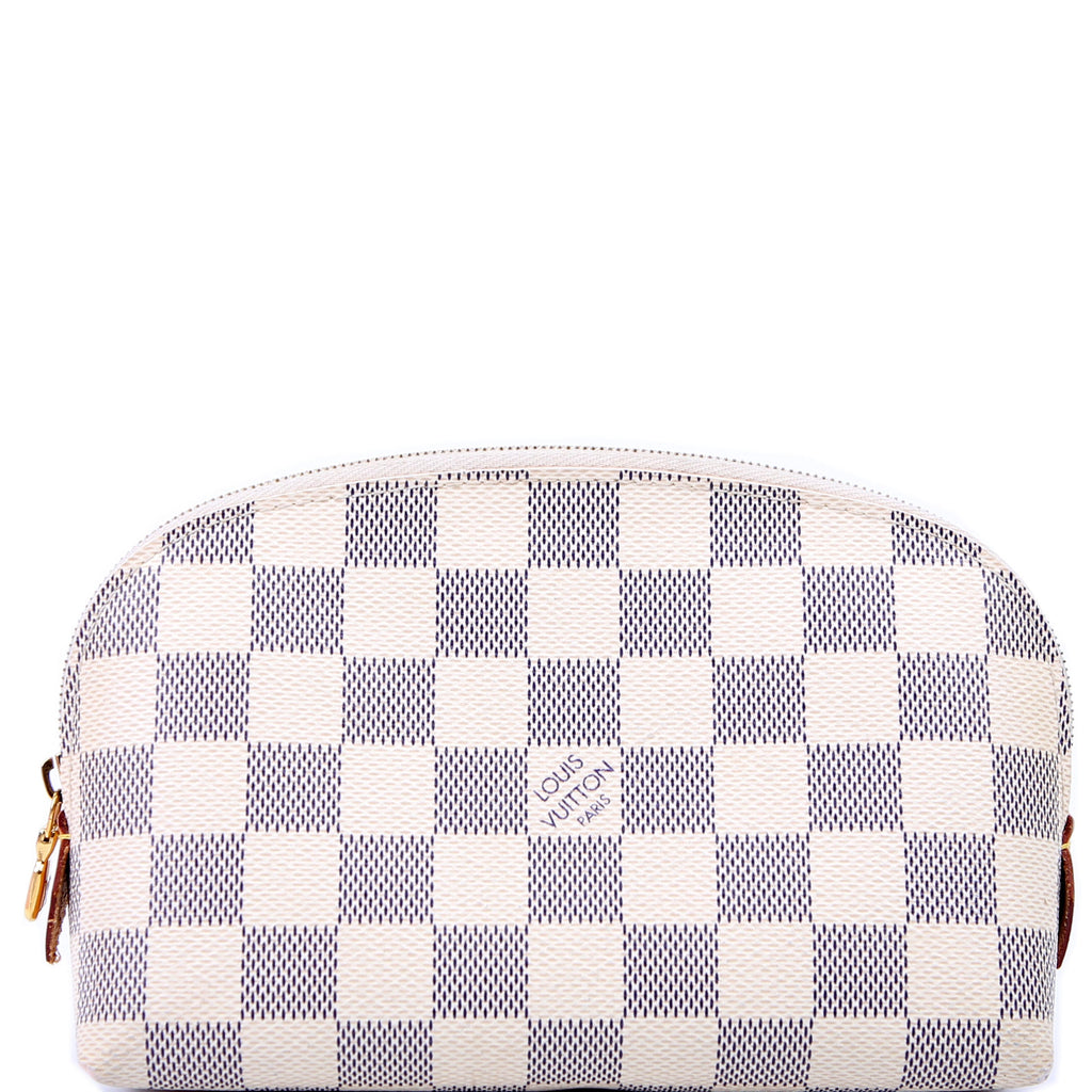 Cosmetic Pouch PM Damier Azur