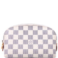 Cosmetic Pouch PM Damier Azur
