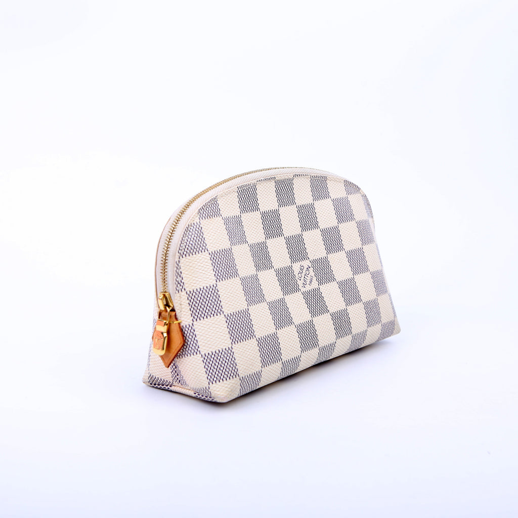 Cosmetic Pouch PM Damier Azur