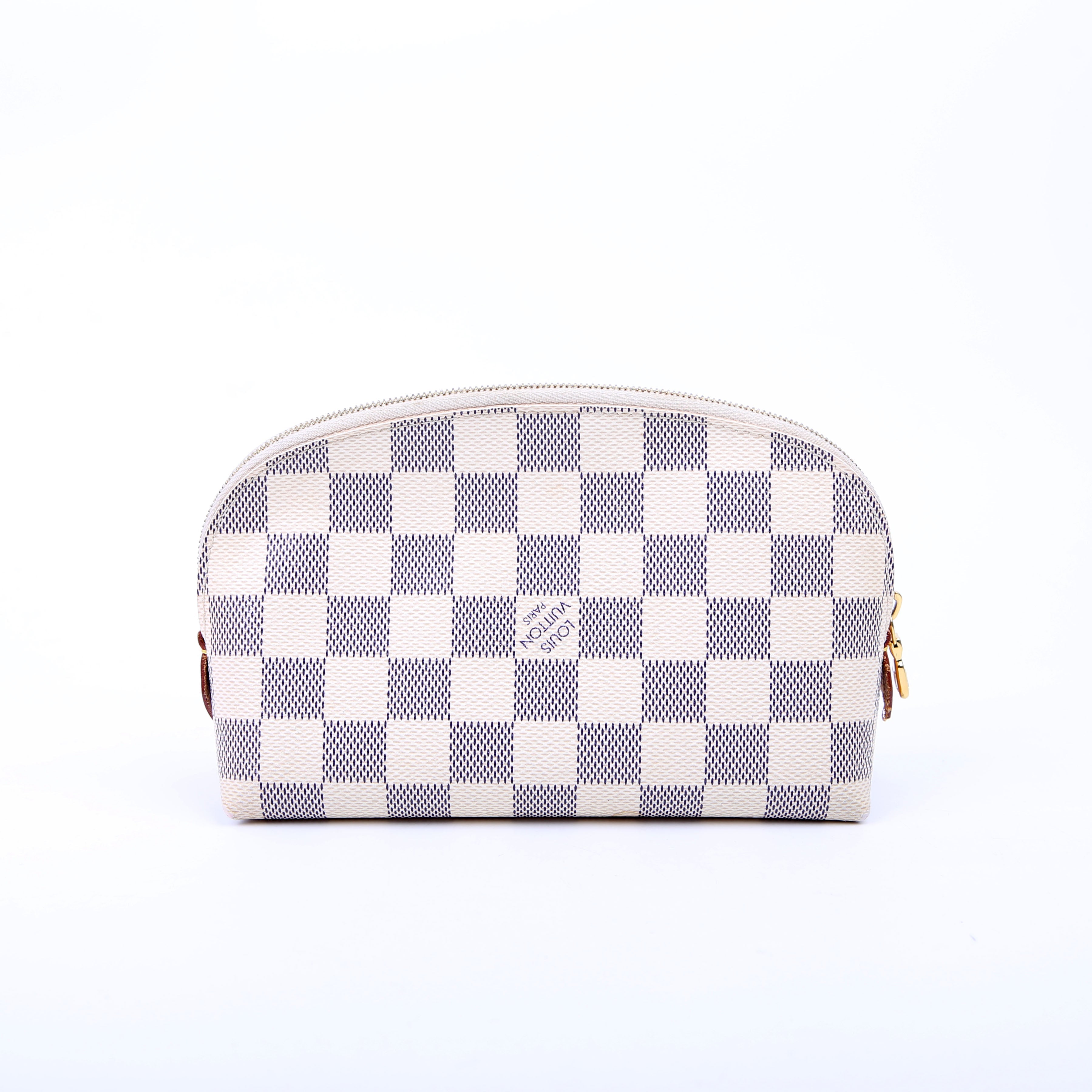 Cosmetic Pouch PM Damier Azur