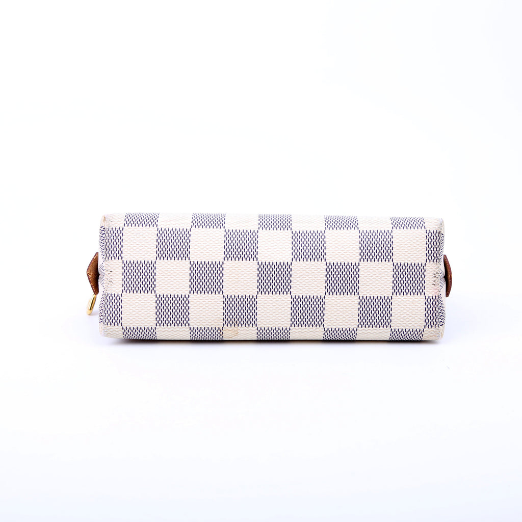 Cosmetic Pouch PM Damier Azur