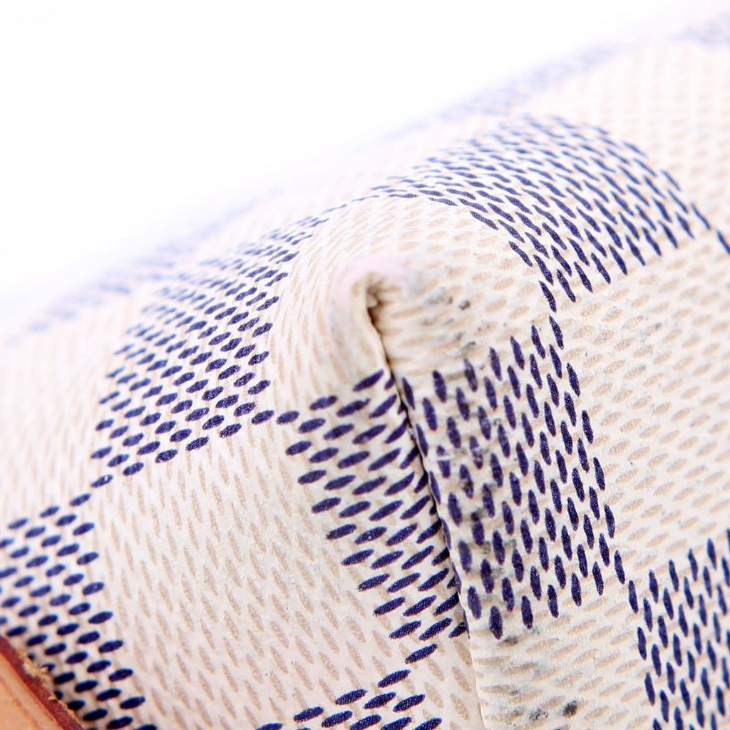 Cosmetic Pouch PM Damier Azur