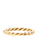 Cable Collectibles Stack Ring Size 7 Gold