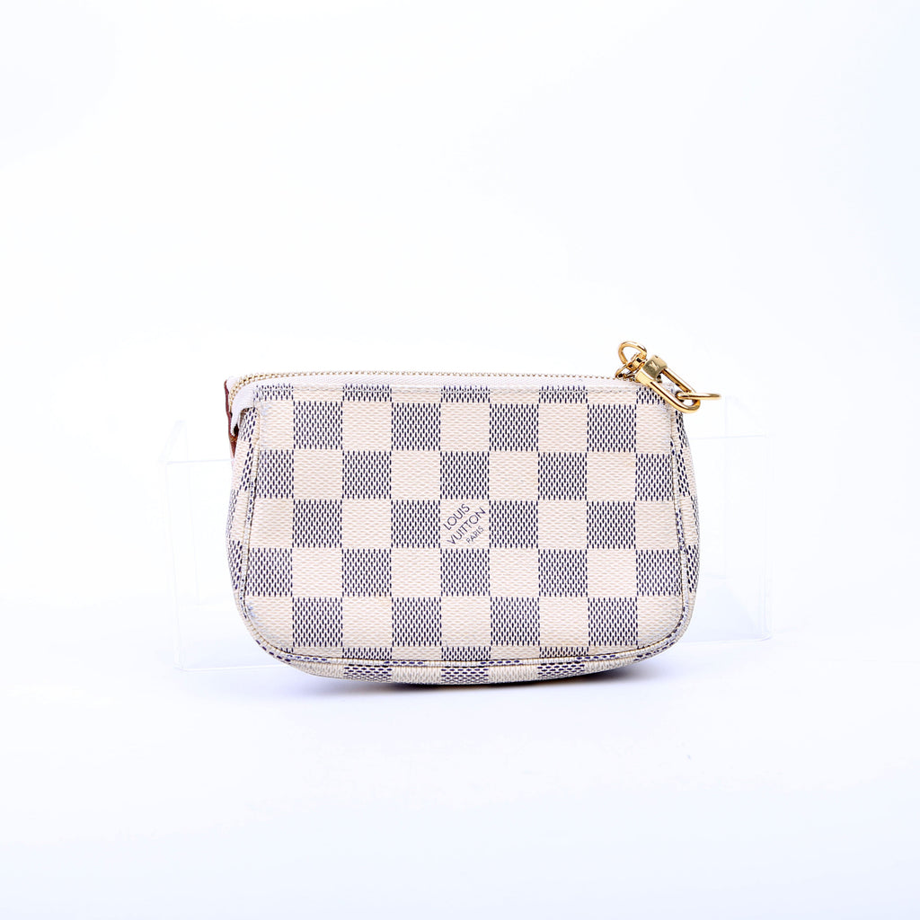 Pochette Accessories Mini Damier Azur