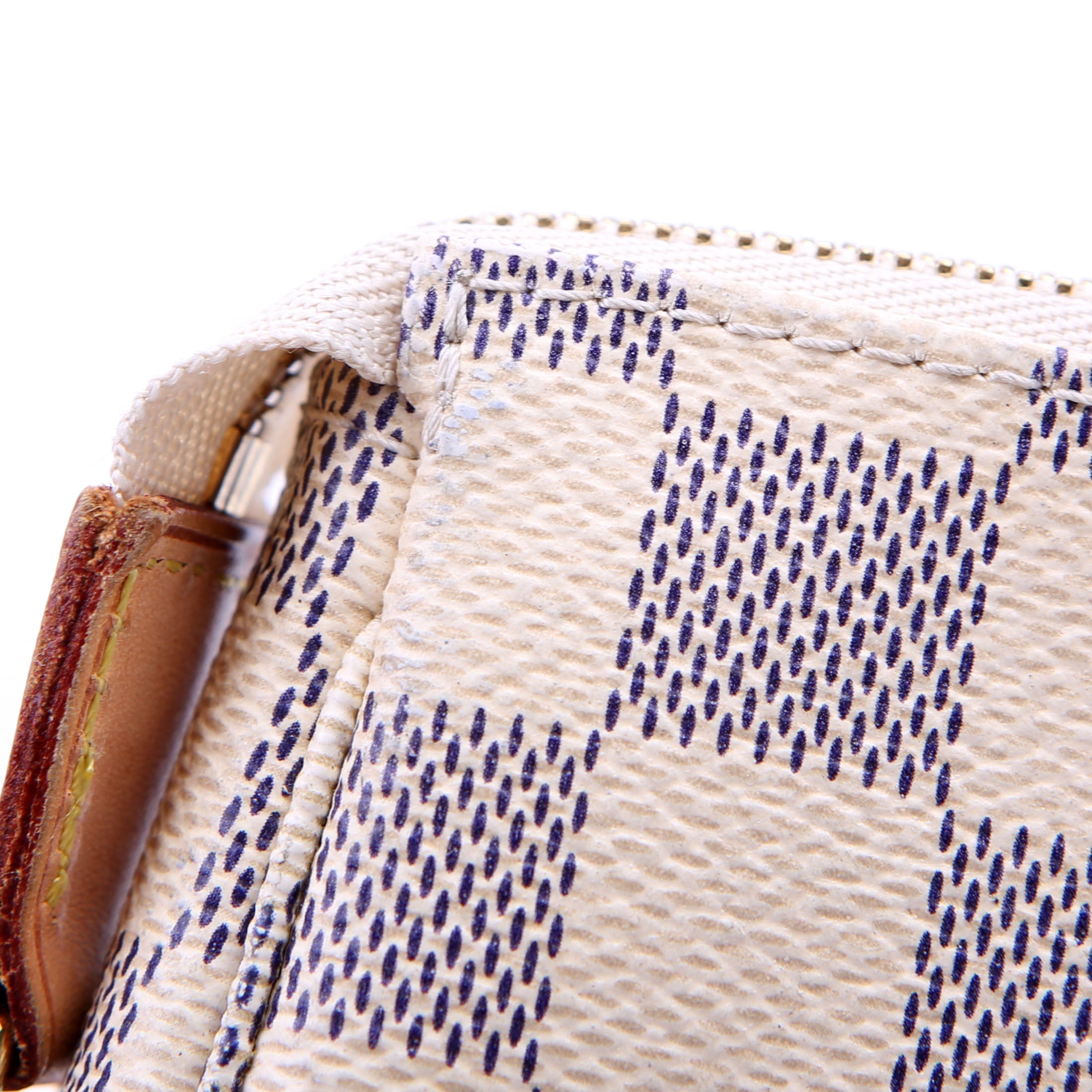 Pochette Accessories Mini Damier Azur
