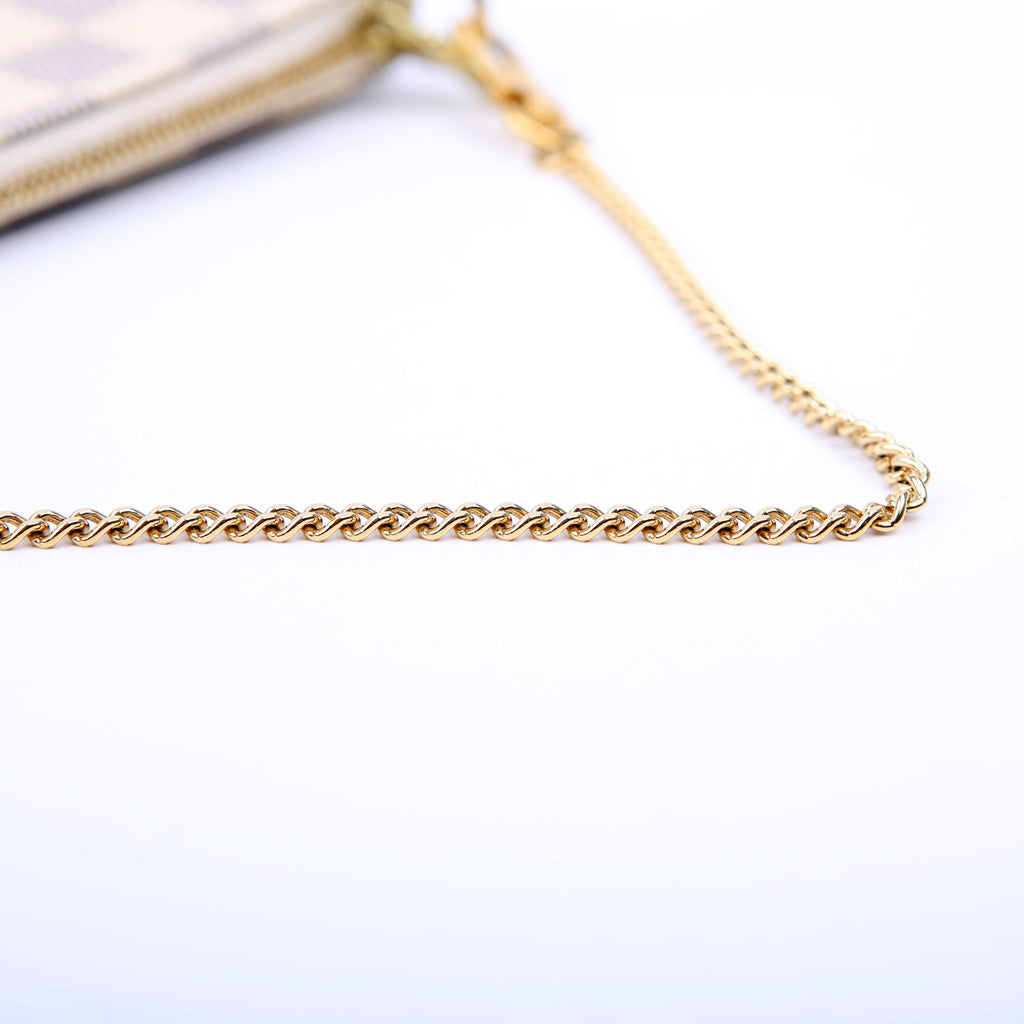 Pochette Accessories Mini Damier Azur