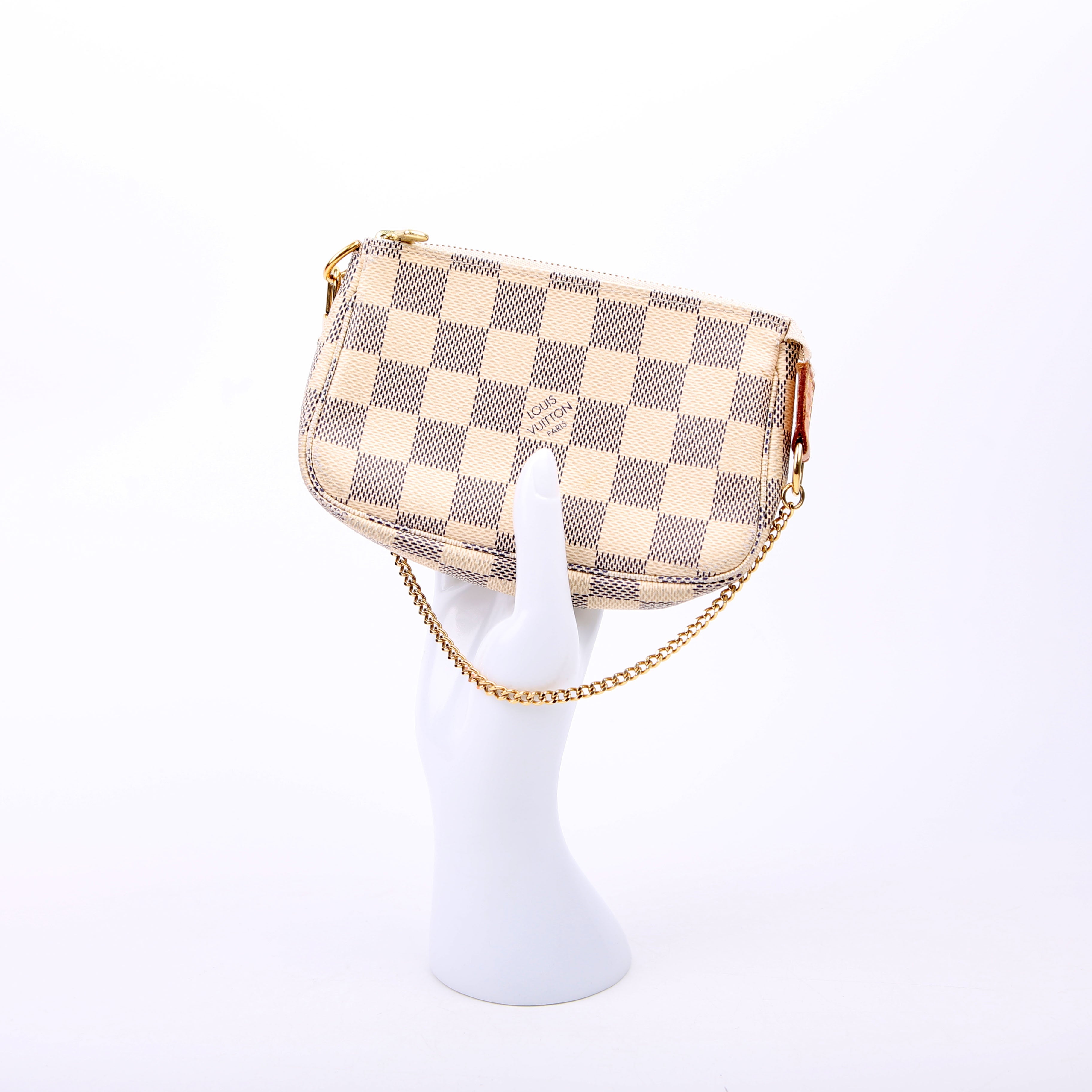 Pochette Accessories Mini Damier Azur