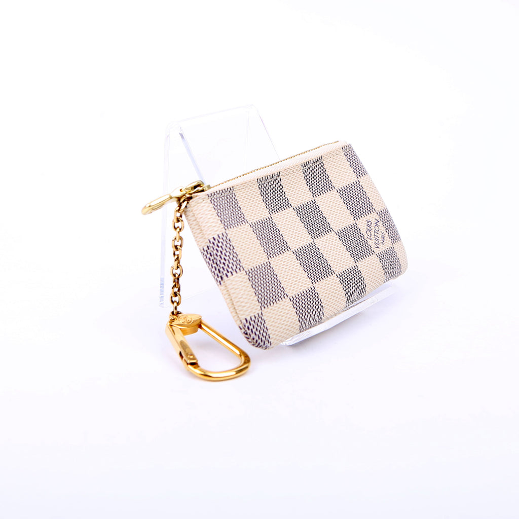 Pochette Cles Damier Azur