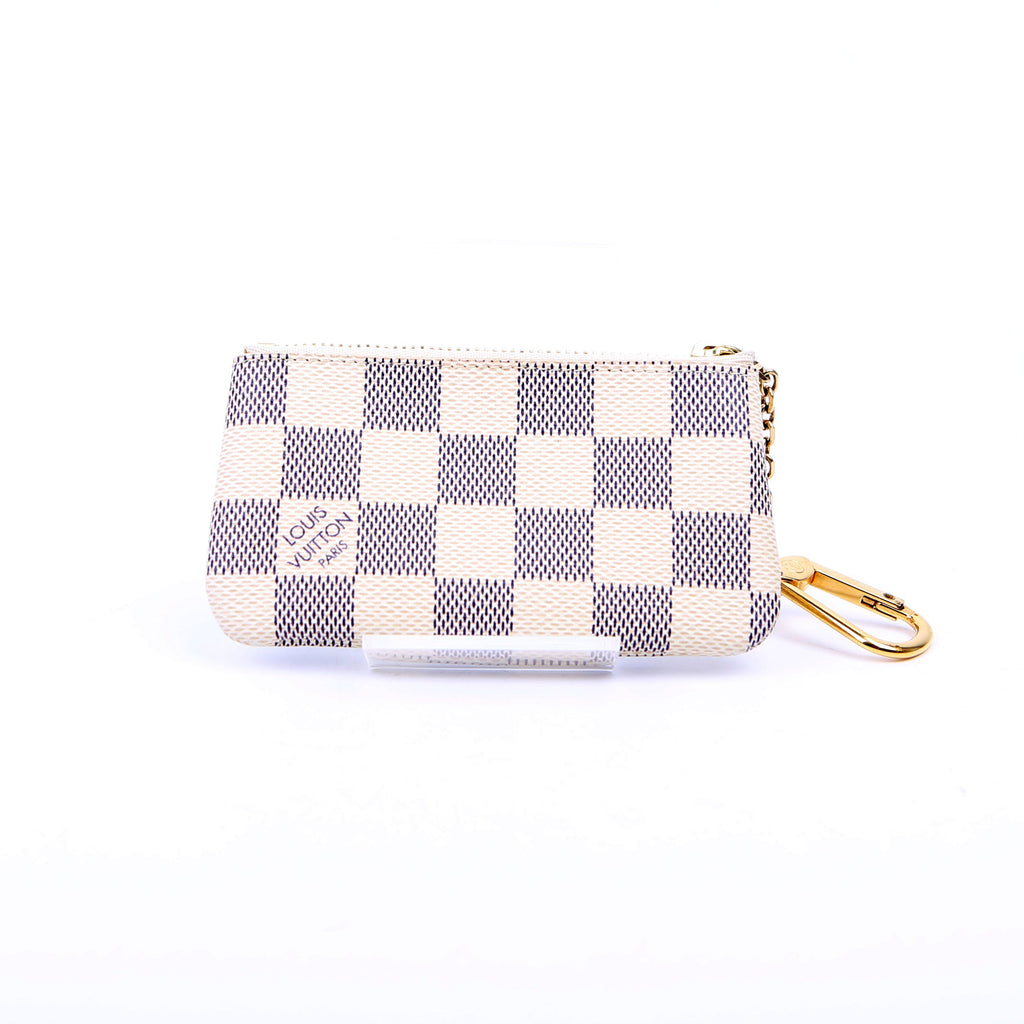 Pochette Cles Damier Azur
