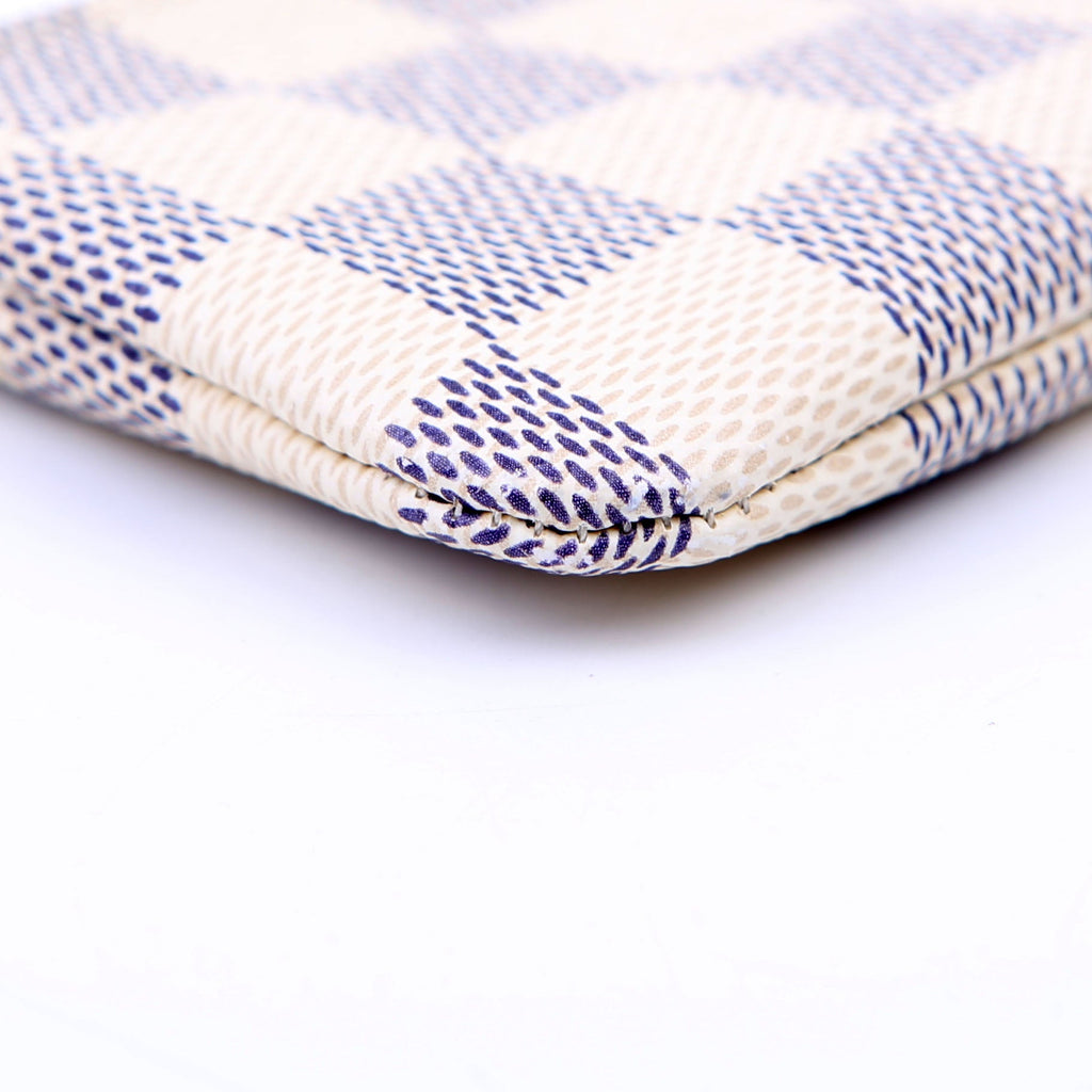 Pochette Cles Damier Azur