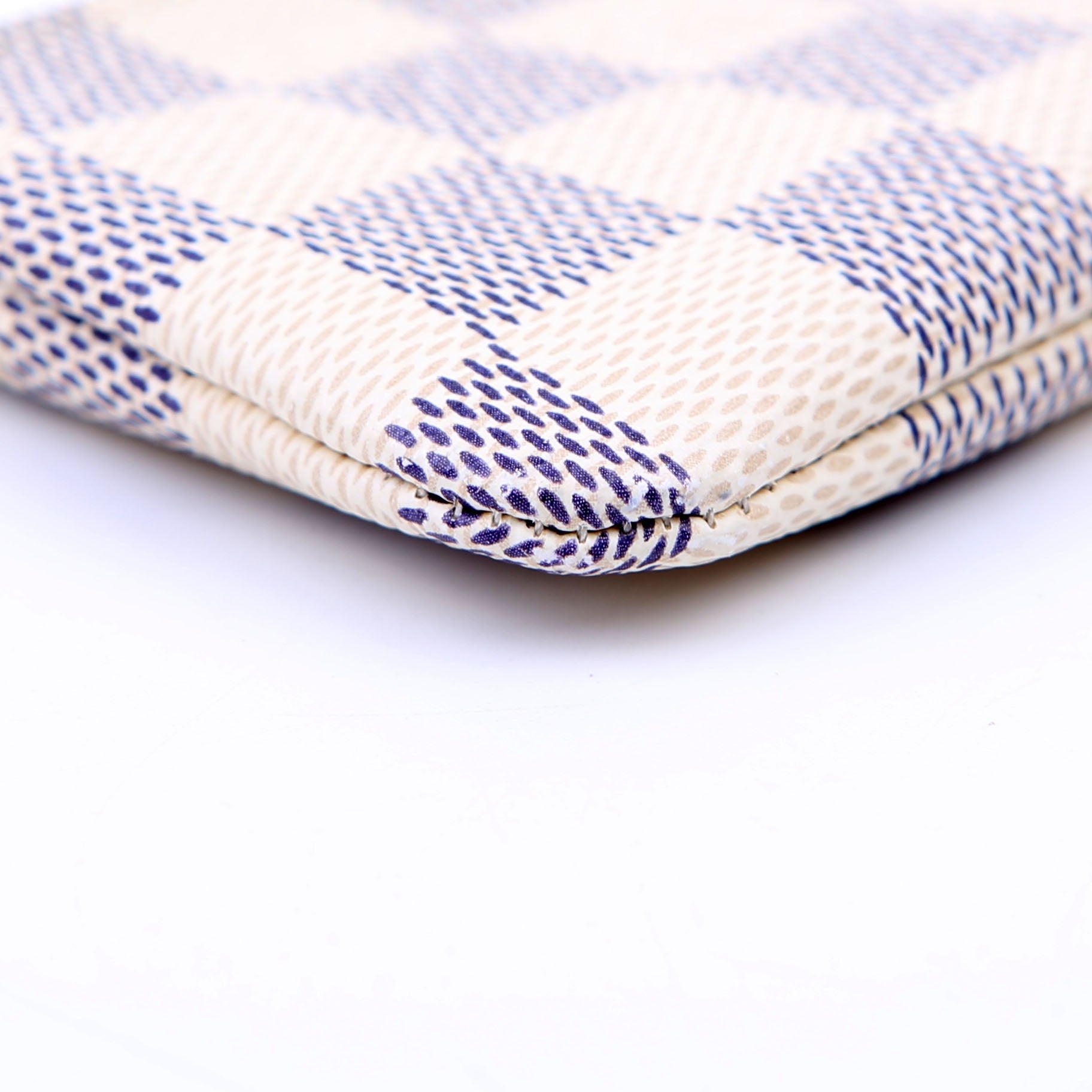 Pochette Cles Damier Azur