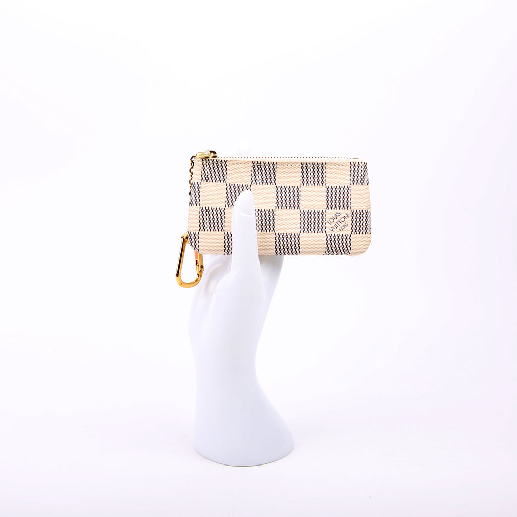 Pochette Cles Damier Azur