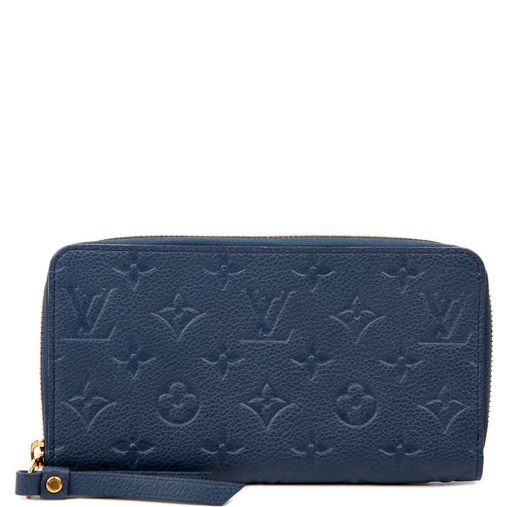 Zippy Organizer Wallet Empreinte Blue