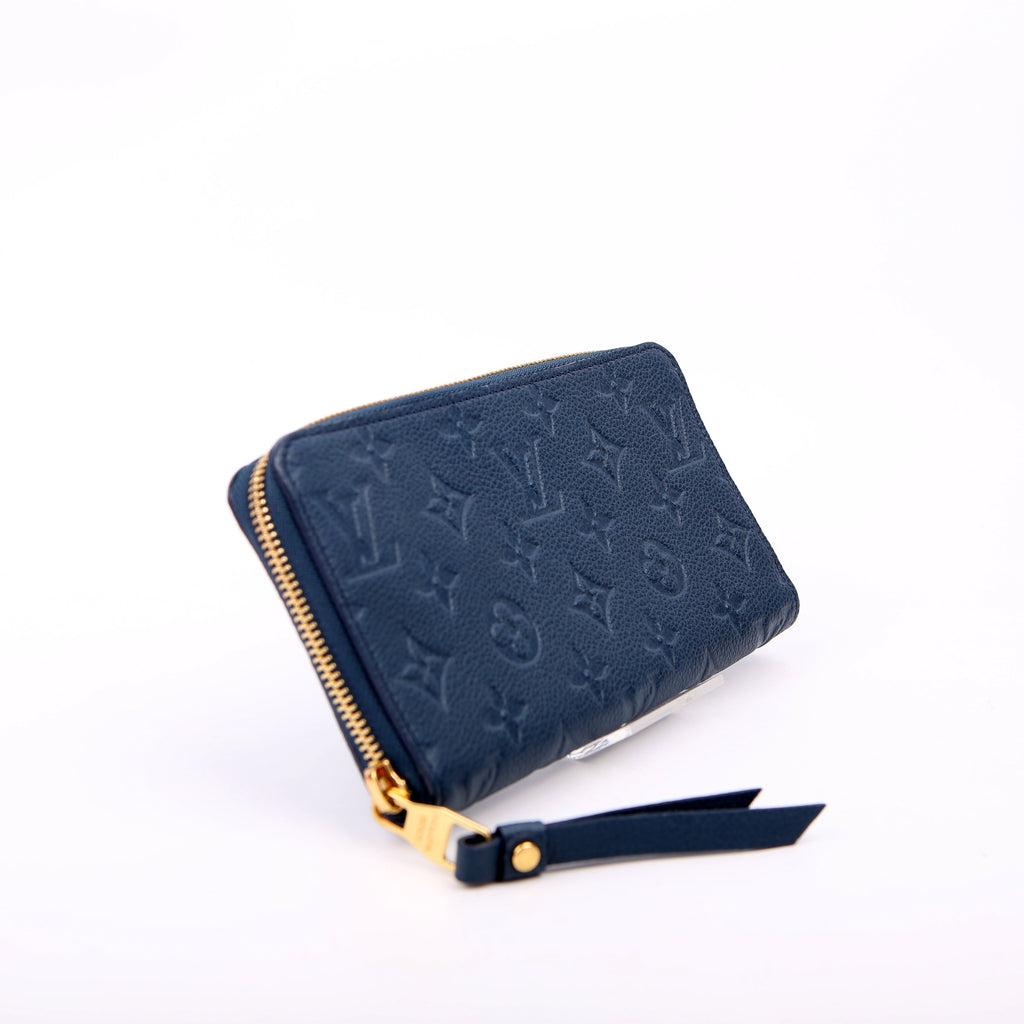 Zippy Organizer Wallet Empreinte Blue