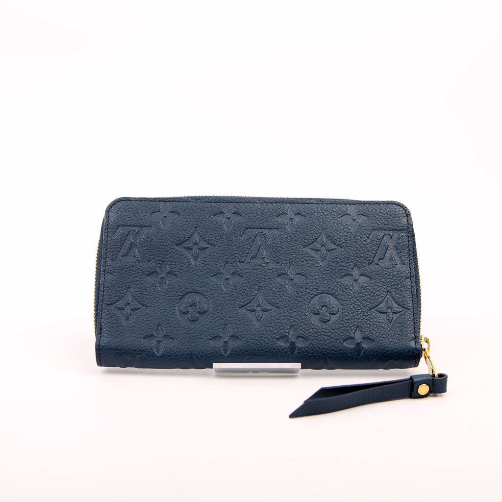 Zippy Organizer Wallet Empreinte Blue