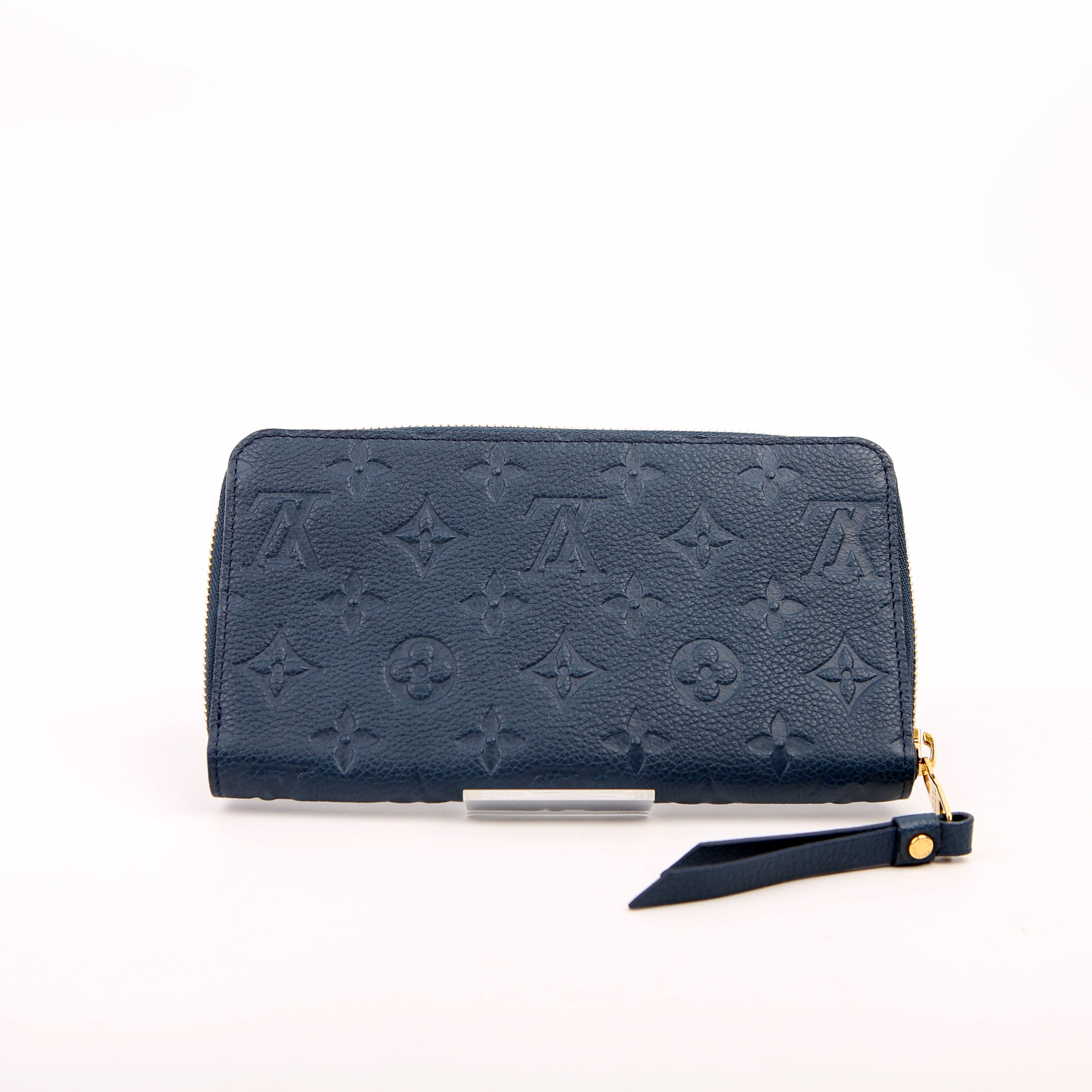 Zippy Organizer Wallet Empreinte Blue
