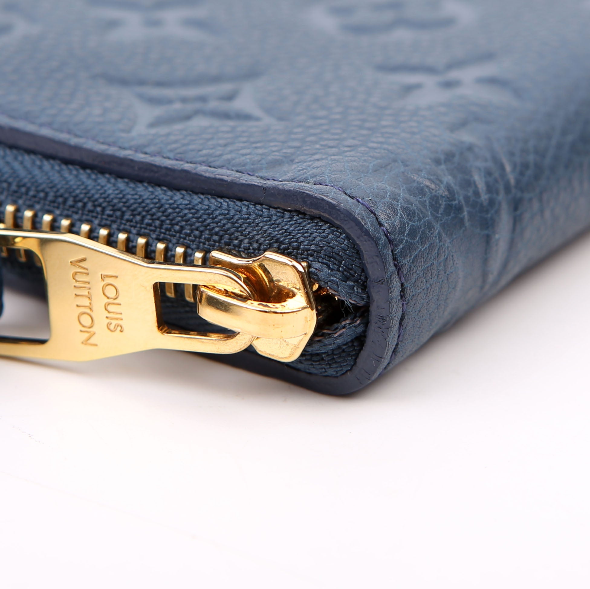 Zippy Organizer Wallet Empreinte Blue