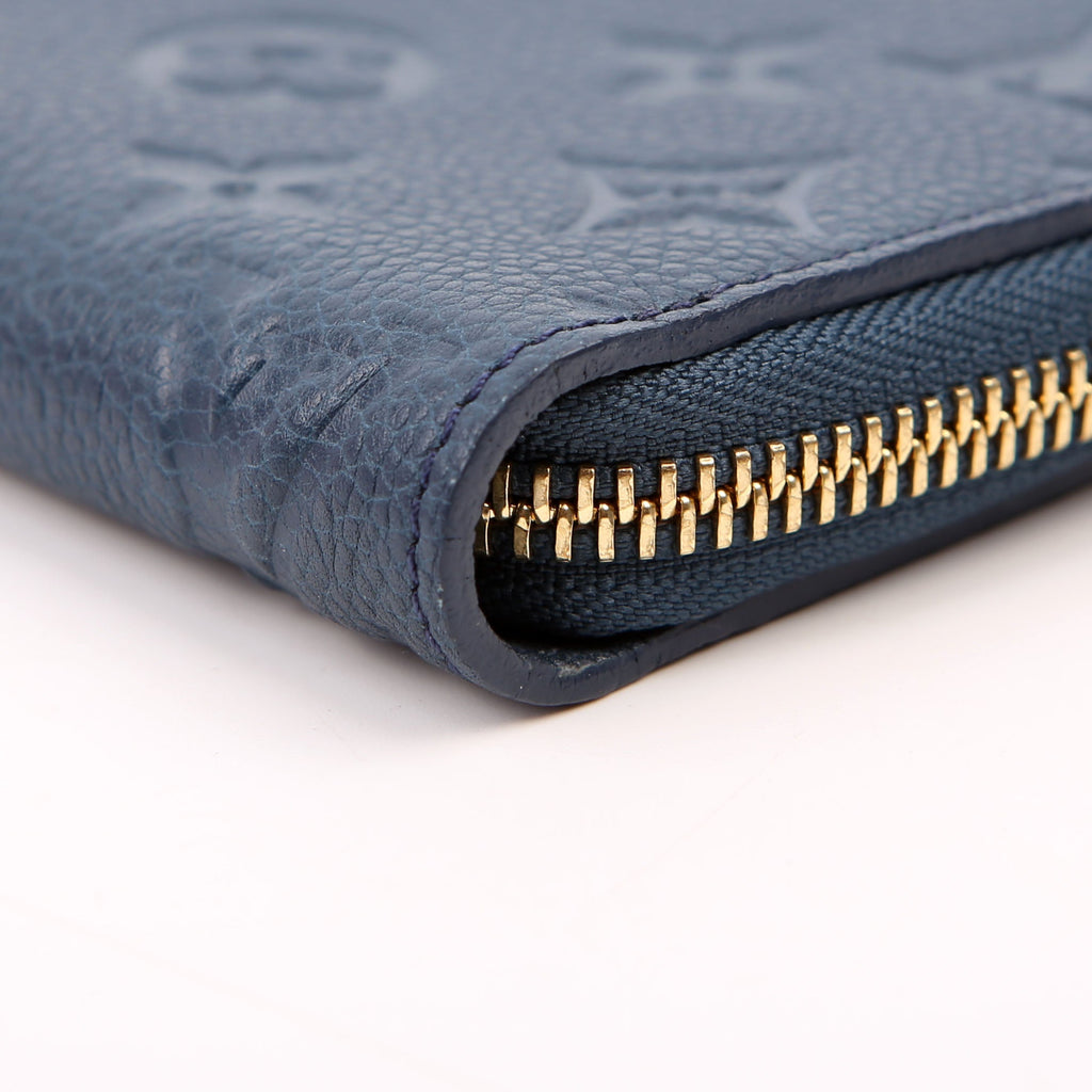 Zippy Organizer Wallet Empreinte Blue