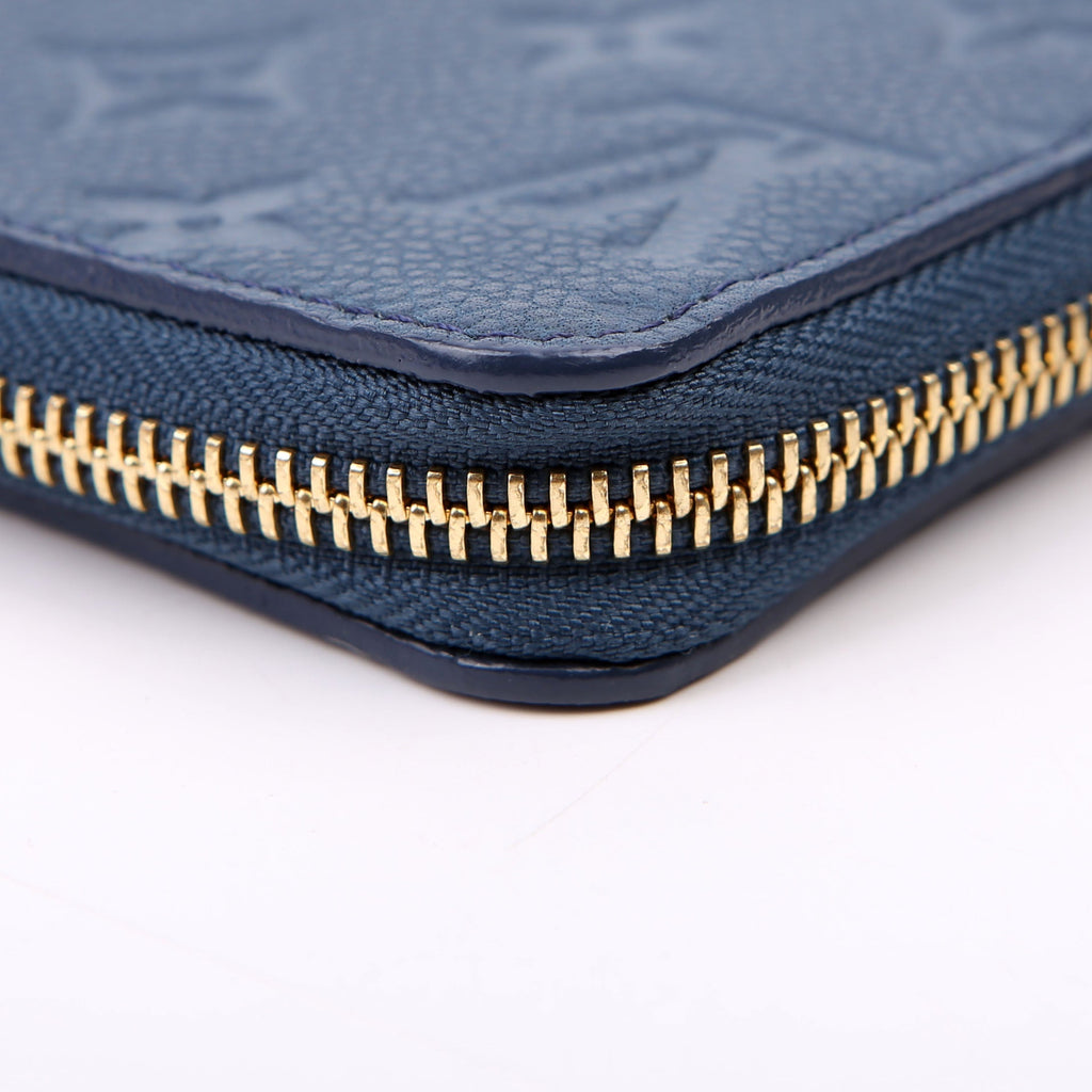 Zippy Organizer Wallet Empreinte Blue