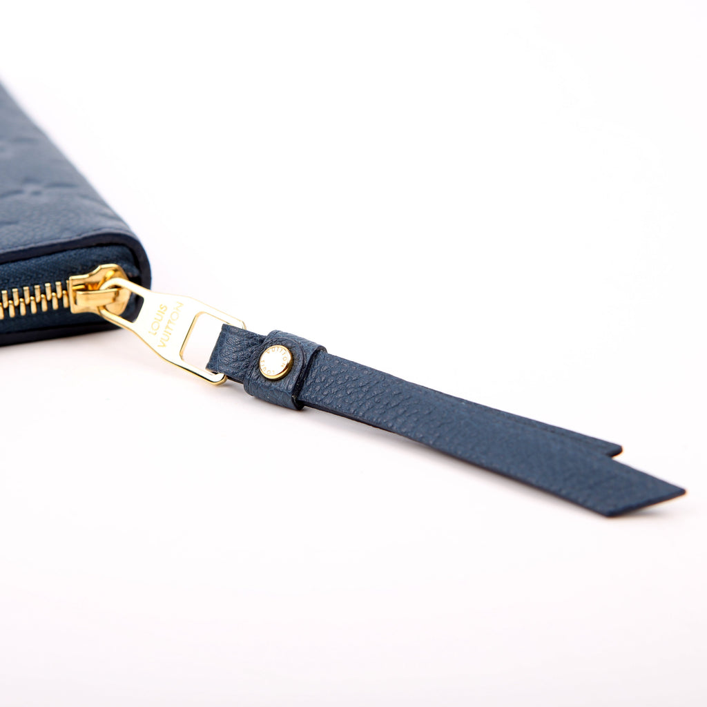 Zippy Organizer Wallet Empreinte Blue