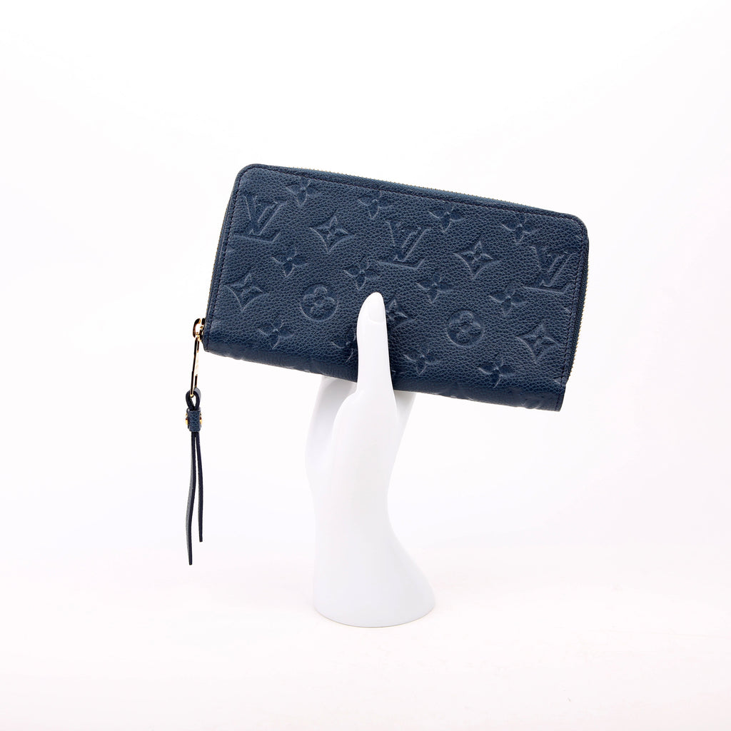 Zippy Organizer Wallet Empreinte Blue