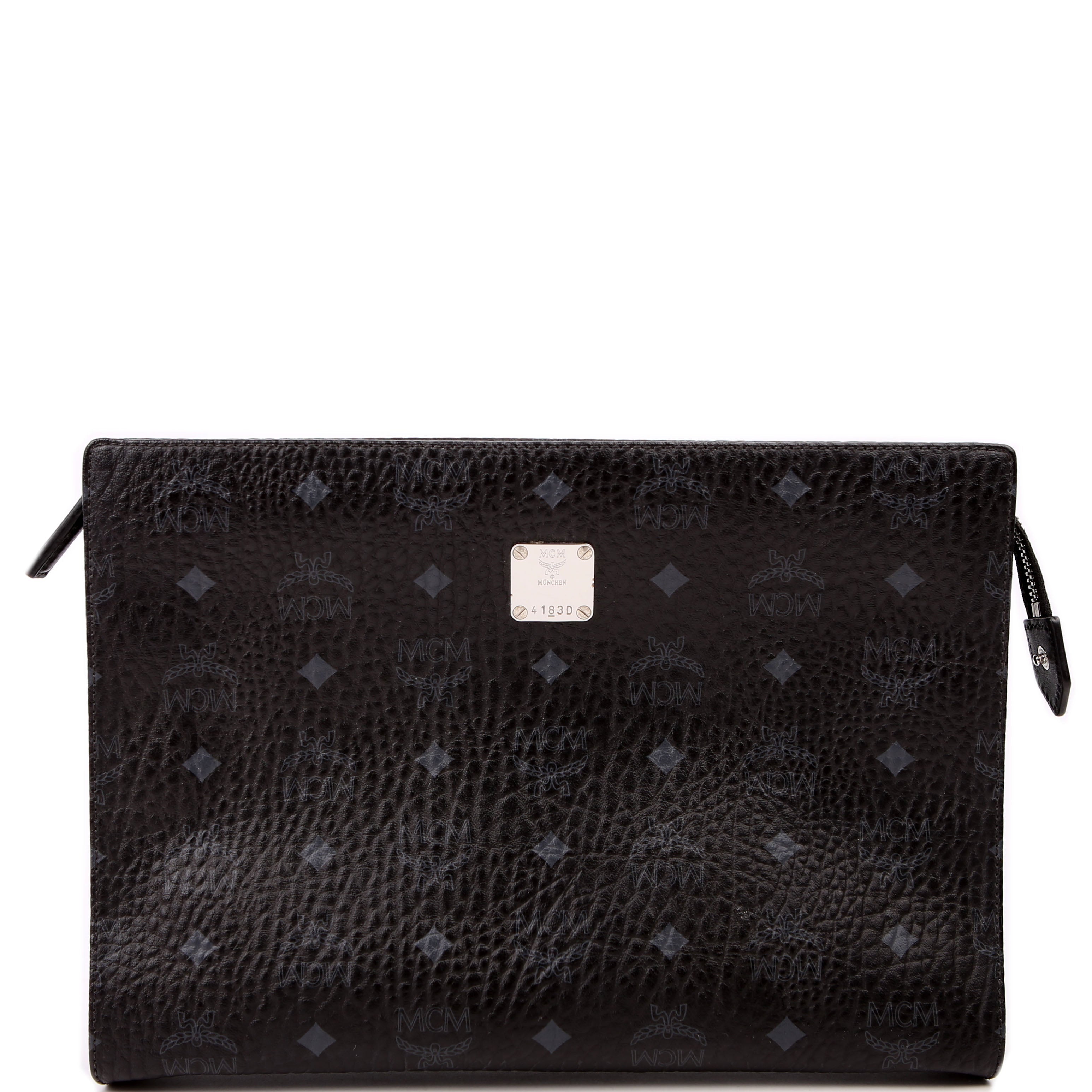 Visetos Large Zip Pouch Black