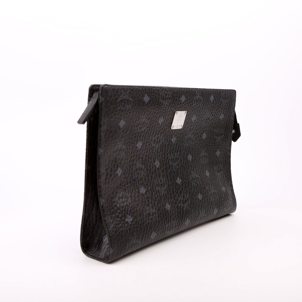 Visetos Large Zip Pouch Black