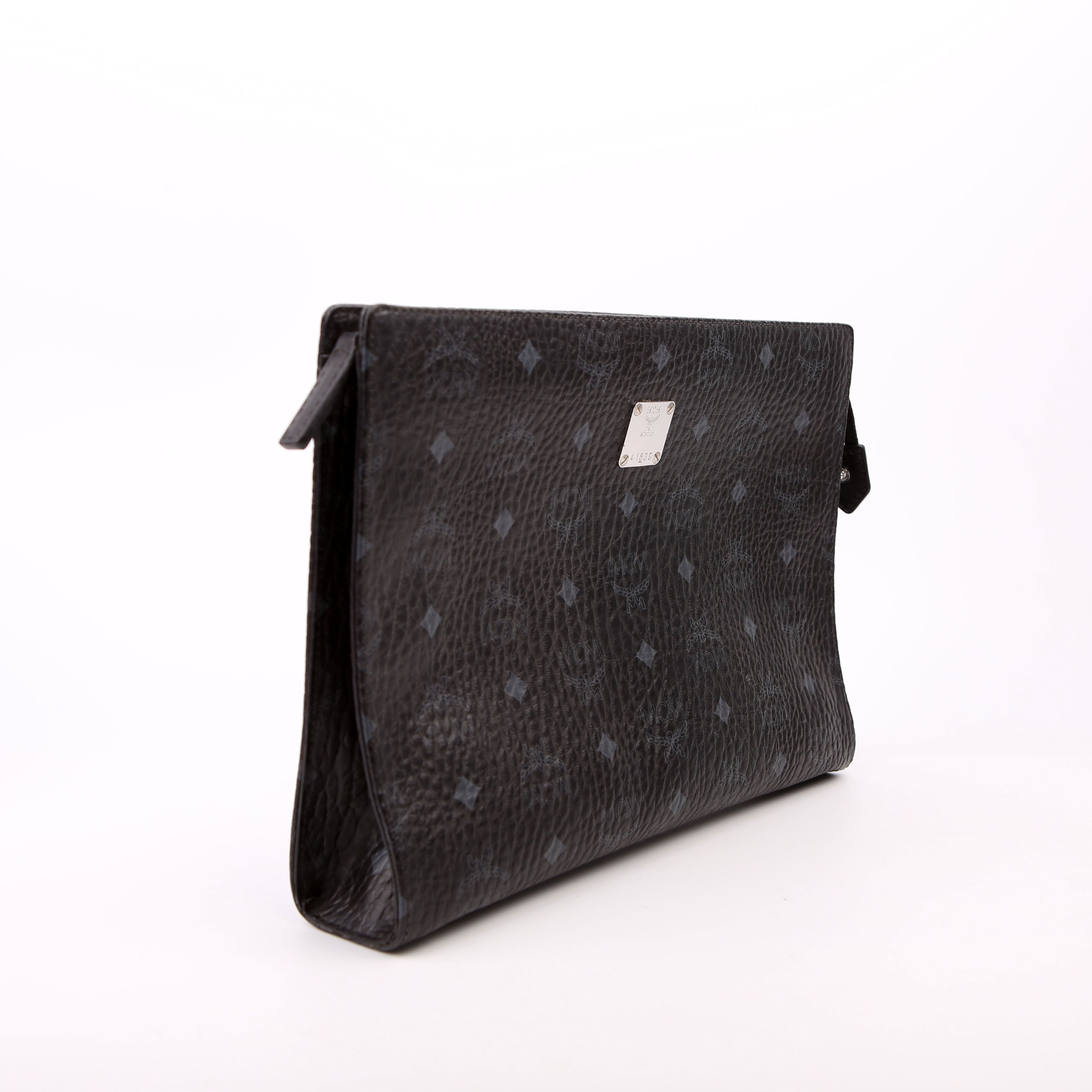 Visetos Large Zip Pouch Black