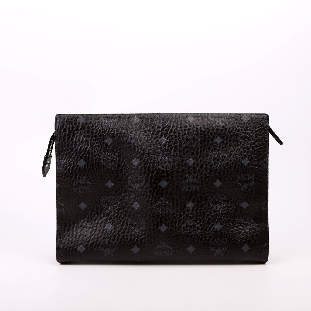Visetos Large Zip Pouch Black