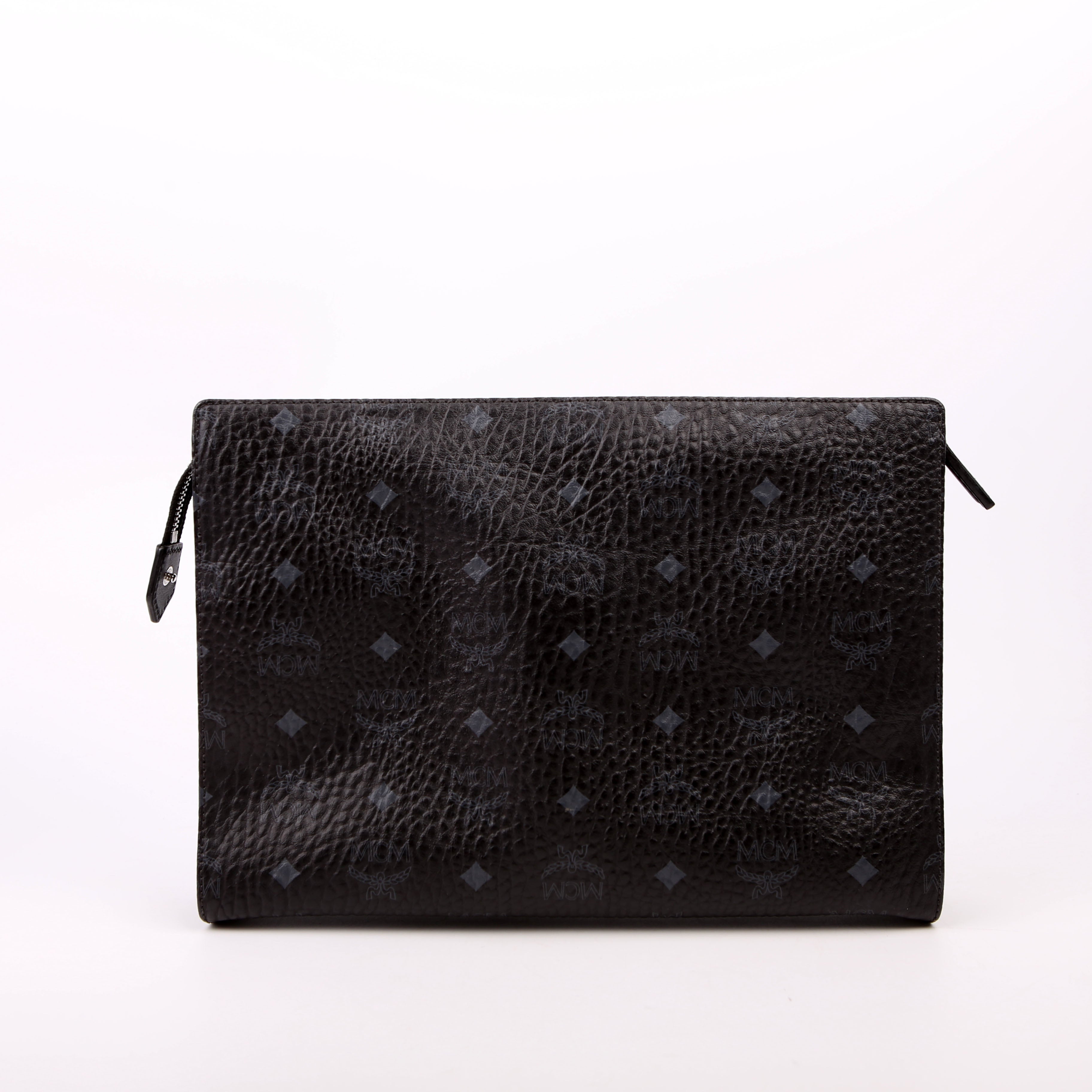 Visetos Large Zip Pouch Black