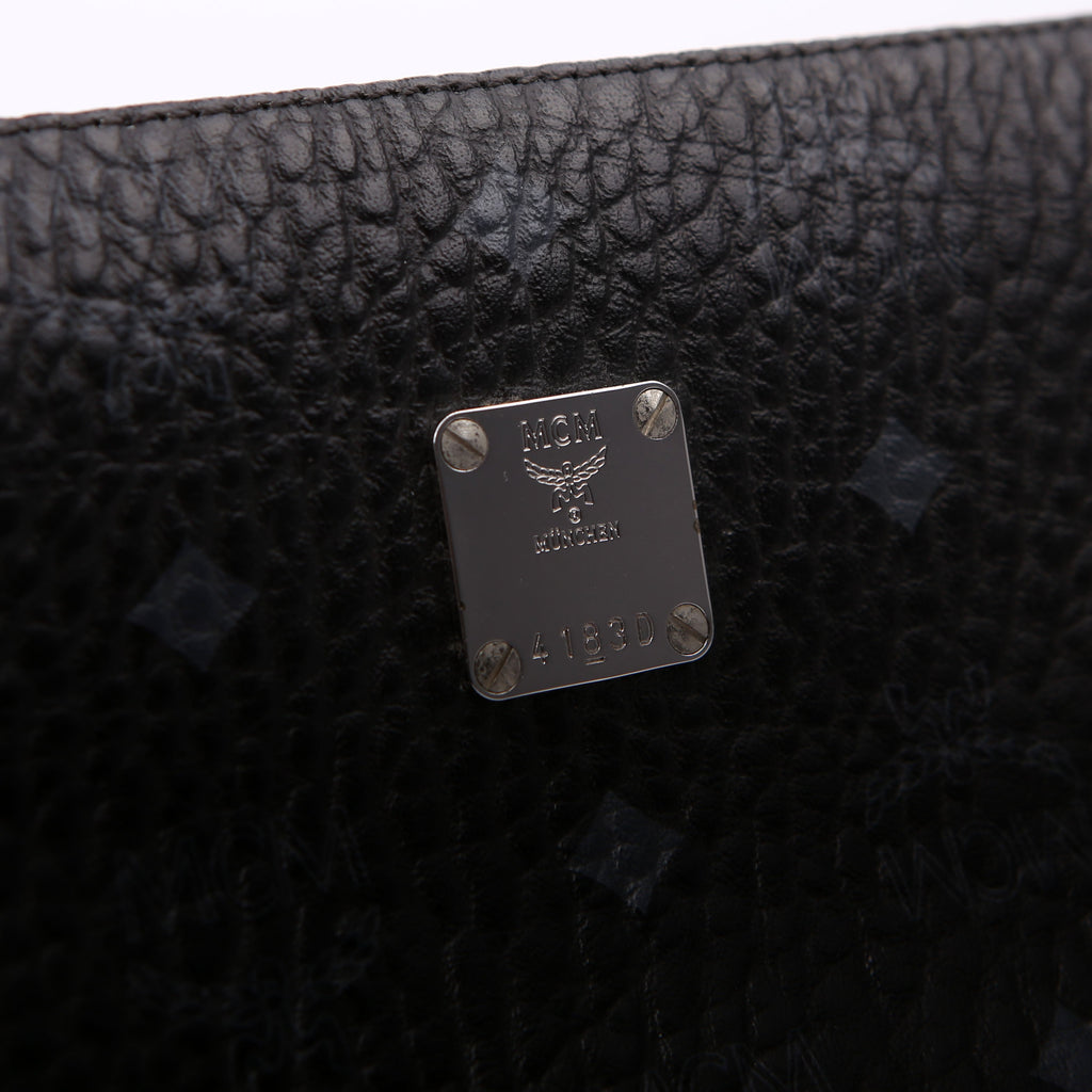 Visetos Large Zip Pouch Black