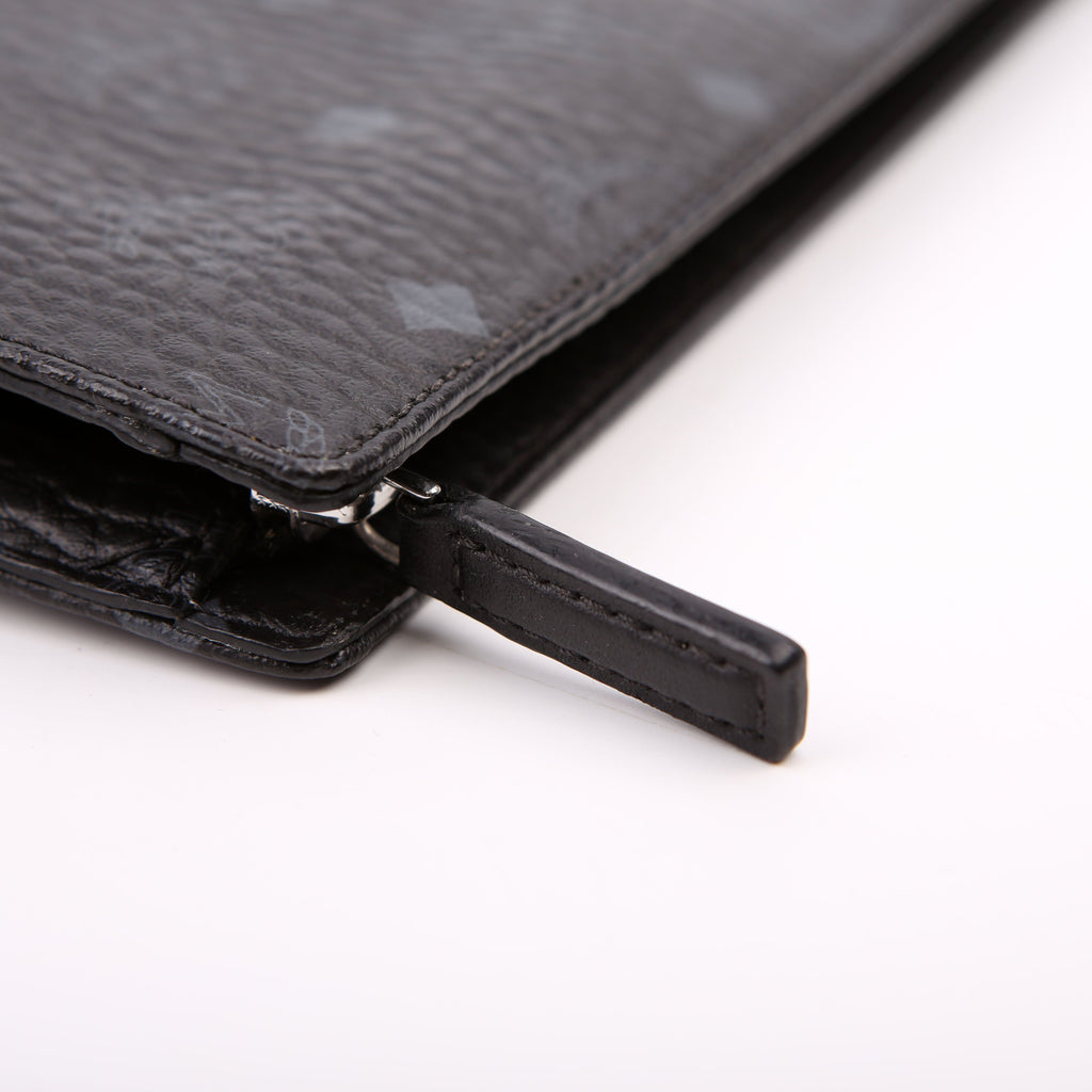Visetos Large Zip Pouch Black