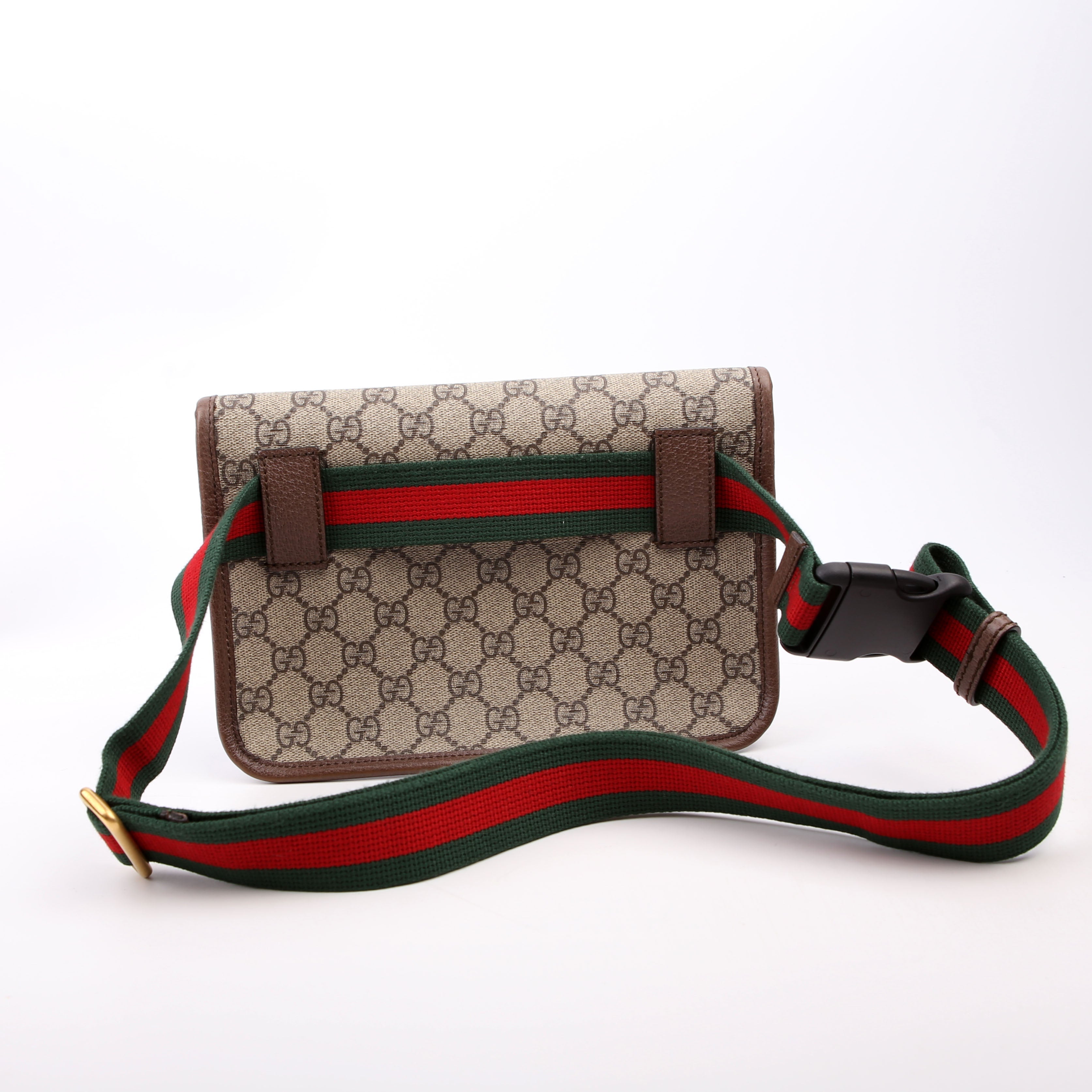 Gucci 493930 GG Supreme Neo Web Belt