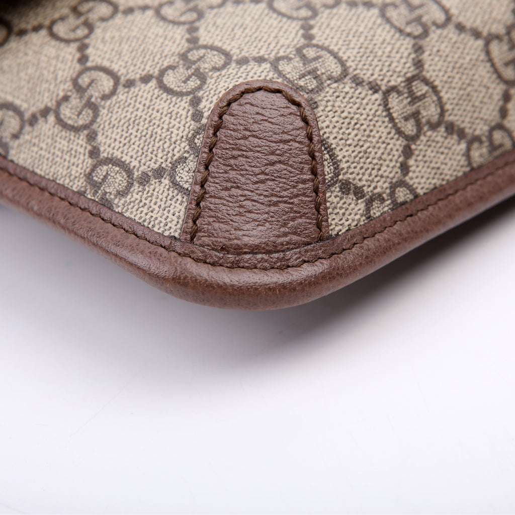 Gucci 493930 GG Supreme Neo Web Belt