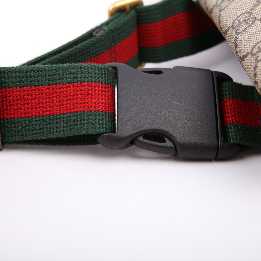 Gucci 493930 GG Supreme Neo Web Belt