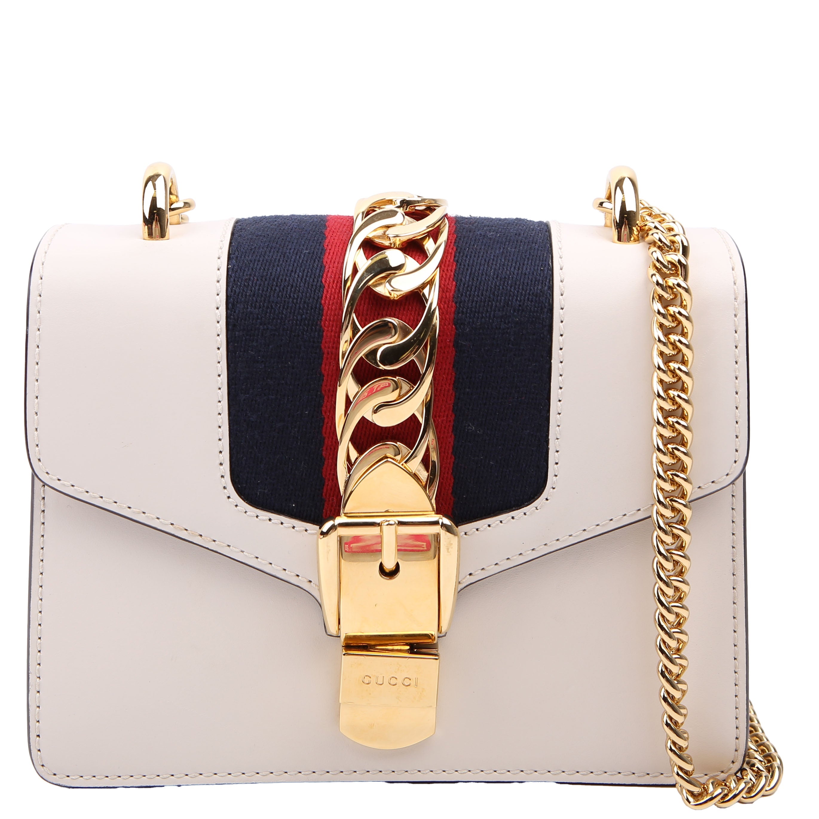 431666 Sylvie Mini Shoulder Bag Leather